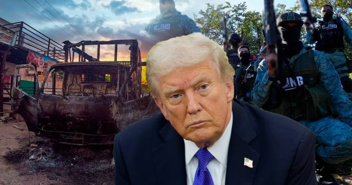 Cárteles controlan México, pero Sheinbaum es una ‘mujer muy valiente’: Trump
