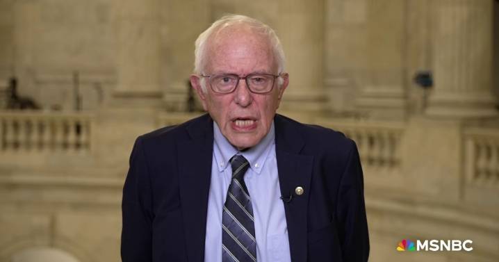 'Illegal, outrageous, unconstitutional,': Bernie slams Trump shutdown cuts