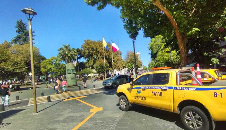 Cámara de comercio y municipio analizan acciones para mejorar la seguridad en el centro penquista