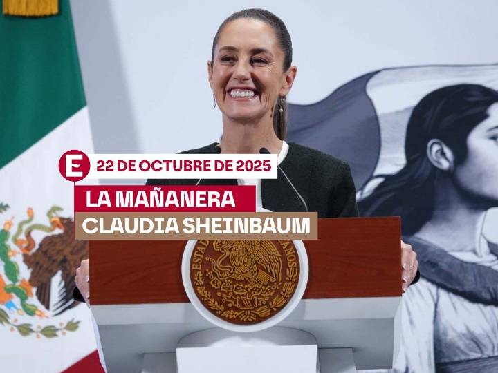 La 'Mañanera' de Sheinbaum: Temas de la conferencia del 22 de octubre