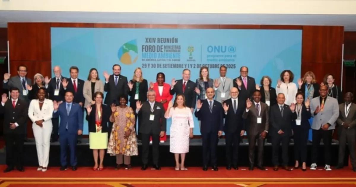 Ministros de 33 países de Latinoamérica y el Caribe se reúnen en Lima por la crisis climática