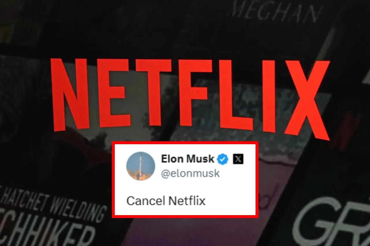 Netflix pierde casi 15 mmdd en valor de mercado tras campaña de boicot de Musk