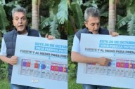 Sergio Massa: "Este domingo 26 de octubre, votá la bandera argentina, fuerte y al medio"