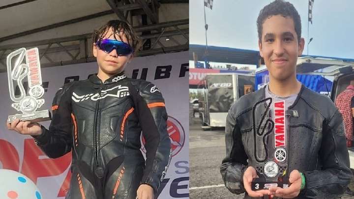 Hermanos Delgado continúan su ascendente carrera en la motovelocidad