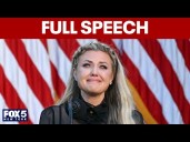 FULL SPEECH: Erika Kirk accepts Medal of Freedom for late husband Charlie