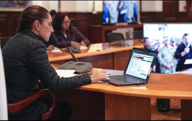 Sheinbaum ajusta su agenda para atender emergencia por lluvias
