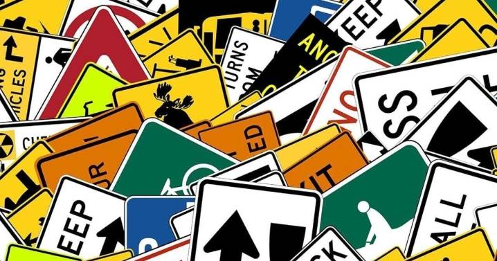 List of road warning signs and their meanings