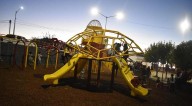 Ya alumbraron 1,250 parques en Juárez