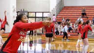 Benet Academy girls volleyball overpowers Naperville North in two sets