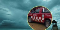 Deja "Priscilla" inundaciones, daño en negocios y vehículos en Puerto Vallarta