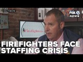 Baltimore firefighters face staffing crisis as union awaits help from city