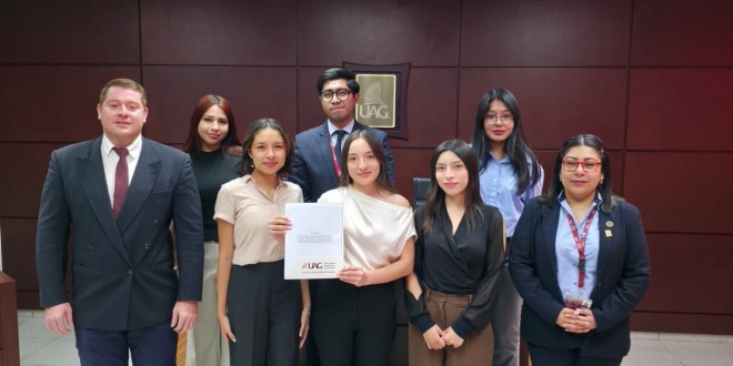 Estudiantes de la UAG en Tabasco contribuyen con la Corte Interamericana de los Derechos Humanos