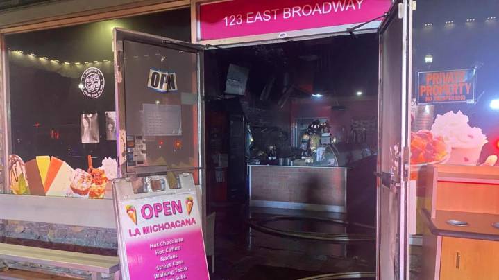 Fire shuts down La Michoacana Ice Cream Parlor temporarily
