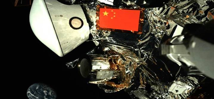 Sonda espacial china Tianwen-2 envía «selfie» junto a la Tierra