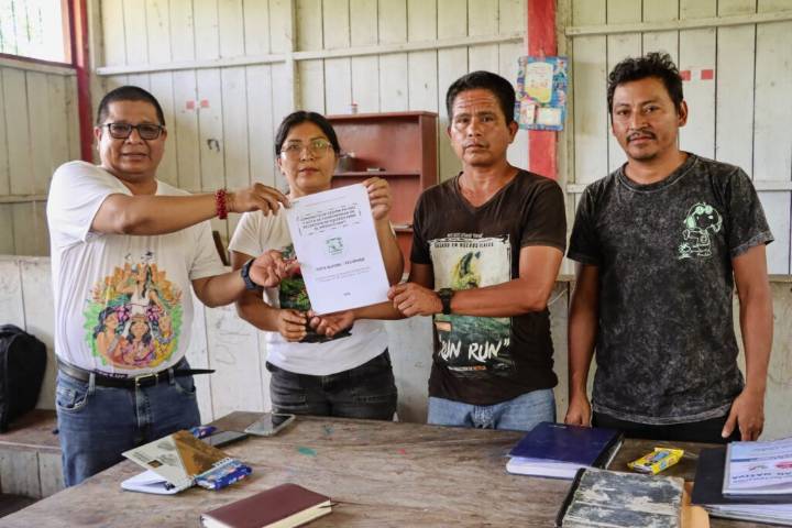 Corpi instala módulo de vigilancia indígena en la Nación Shiwilu