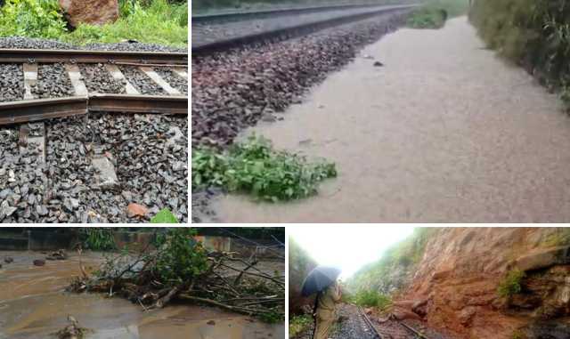 Relentless Rain Cripples Rayagada, Damages Rail Tracks and Rural Roads