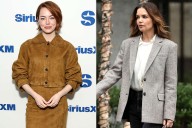 Emma Stone Wore a Brown Suede Jacket with Lookalikes from $35