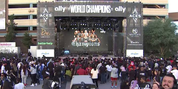 LIVE COVERAGE: The Aces 2025 Championship Celebration