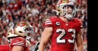 Christian McCaffrey's 200-yard game from scrimmage powers 49ers past Falcons