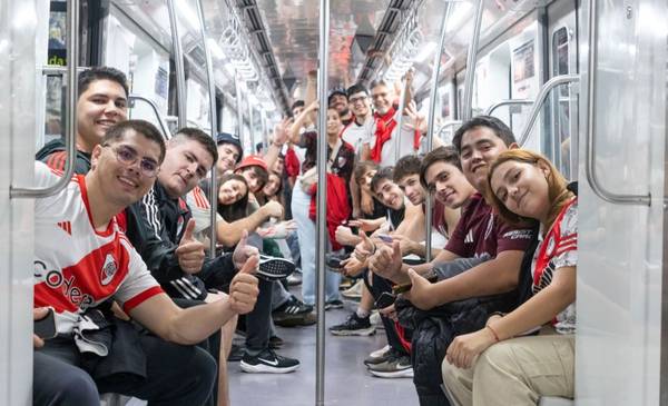 Horario extendido en la línea D: cómo funcionará el subte durante los partidos de River