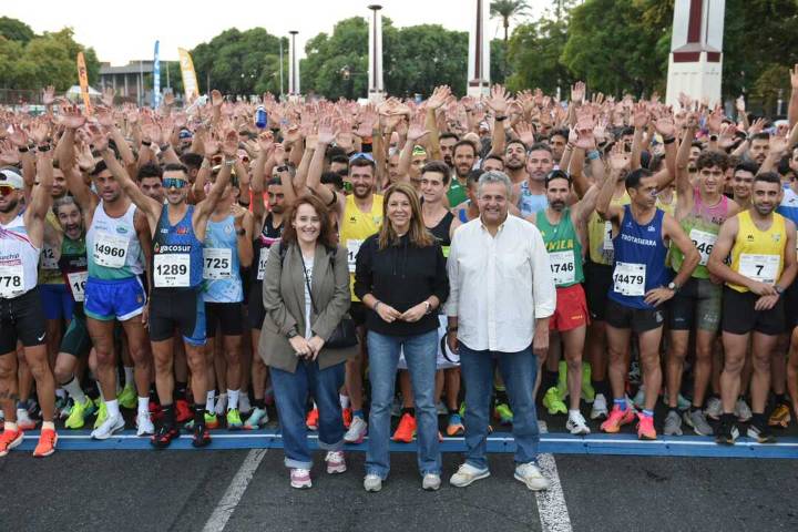 Laura Rivera y Pedro Garrido ganan la Carrera Casco Antiguo
