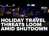 Air traffic controllers urge lawmakers to end shutdown as holiday travel threats loom