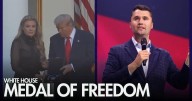 WATCH: Trump posthumously honors Charlie Kirk with Presidential Medal of Freedom