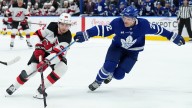 Maple Leafs fall to Devils, Jack Hughes registers hat trick