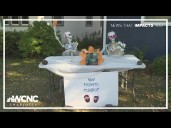 Celebrity-inspired Halloween displays going viral