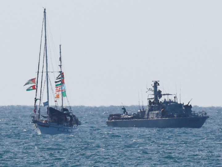 Israel: hay más de 400 activistas detenidos de la flotilla que iba a Gaza