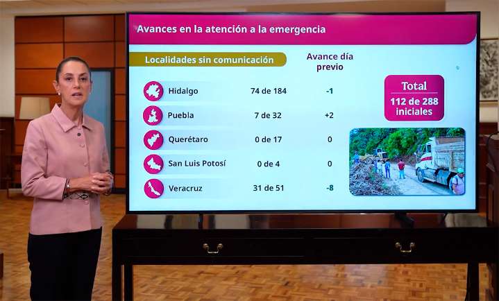 Aún, 112 comunidades incomunicadas por tierra tras inundaciones