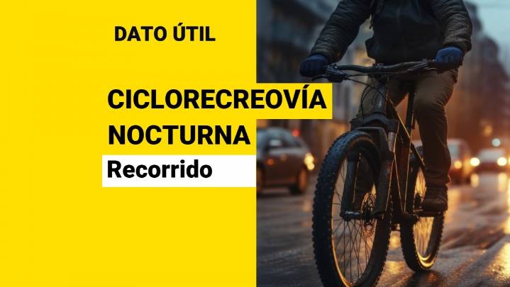 Con Kilómetro Rosa incluido: Revisa el recorrido de la Ciclorecreovía Nocturna de este sábado en Providencia