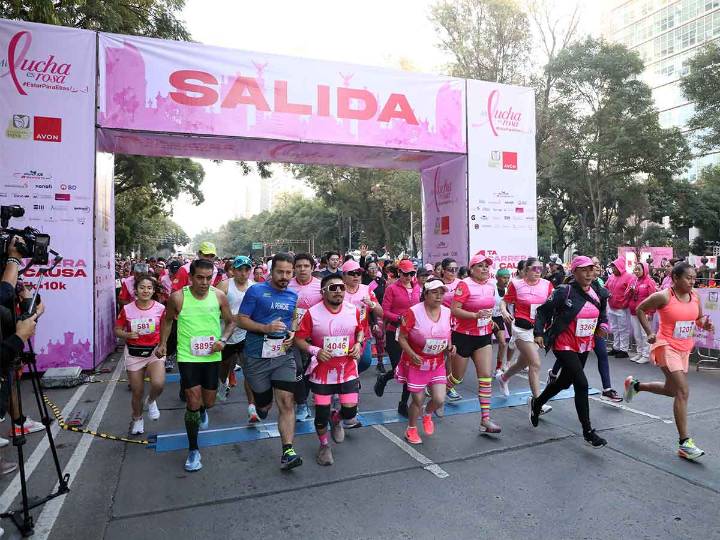 Más de cinco mil personas participan en la 4ª Carrera con Causa Mi Lucha es Rosa: IMSS