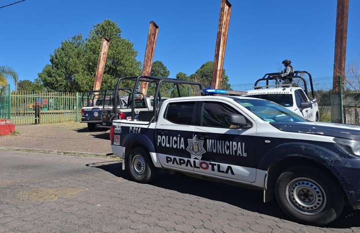 Asaltan sucursal del Banco del Bienestar en Papalotla; dos sujetos armados huyen con 20 mil pesos