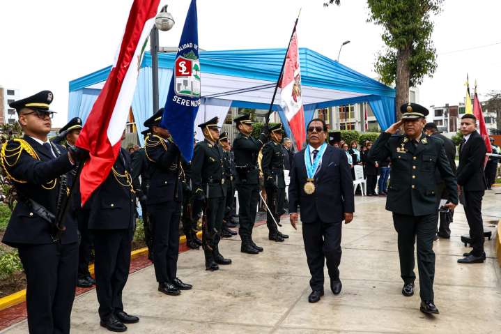 San Luis rindió merecido homenaje a héroes del combate de Angamos