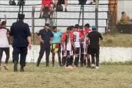 Suspendieron un partido de la Liga Paranaense por agresión al árbitro