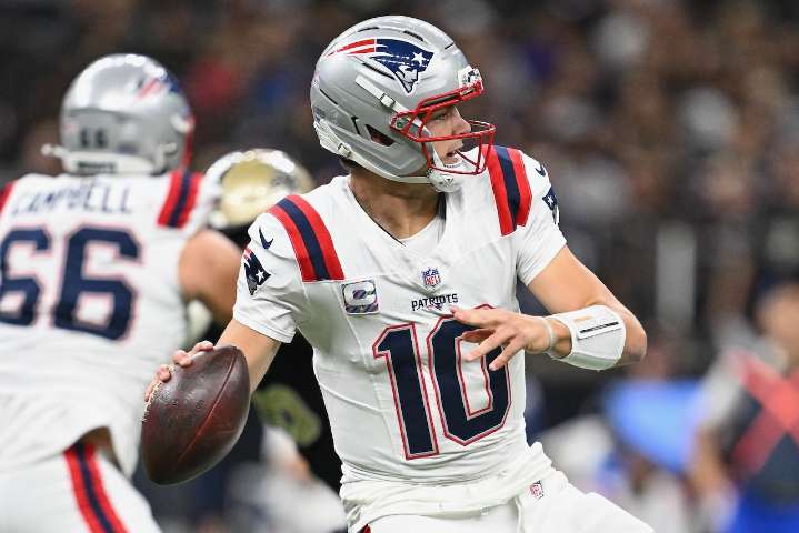 Patriots-Saints: Drake Maye leads New England to another victory
