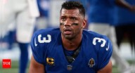 Why is Russell Wilson not playing tonight against Eagles? Giants QB sends touching message to wife Ciara amid benching