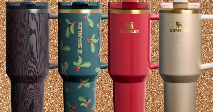 Stanley launches new ‘Cheers & Cheer’ 40oz Quenchers for the holidays