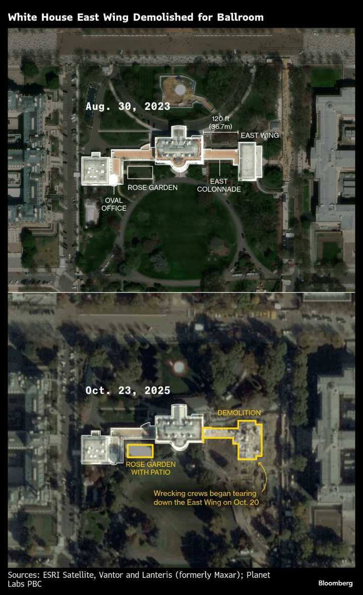 Trump demolishes entire East Wing of White House: Can US presidents do that?