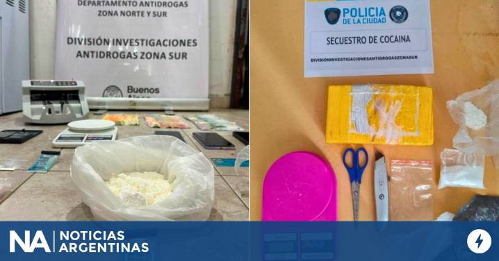 Desbaratan una banda narco de peruanos con seis kilos de cocaína valuada en más de 200 millones de pesos