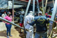 Han sido rescatados 12 de 14 cuerpos atrapados en mina de El Callao