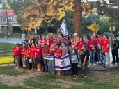 'Run For Their Lives' candlelight vigil held at UNLV calls for Gaza hostage release