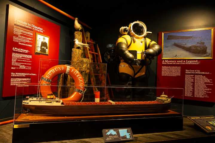 The most iconic item recovered from the famous Edmund Fitzgerald shipwreck