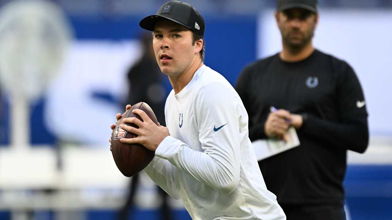 After Anthony Richardson Sr. sustains fractured orbital bone, Riley Leonard ready as Colts' backup quarterback amid difficult circumstances