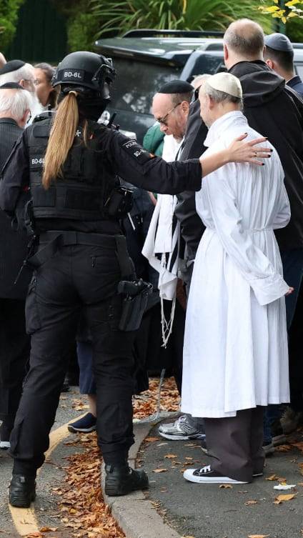 Police call Manchester synagogue attack a terrorist incident