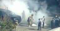 Federal agents use tear gas on Chicago crowds, undercutting temporary restraining order