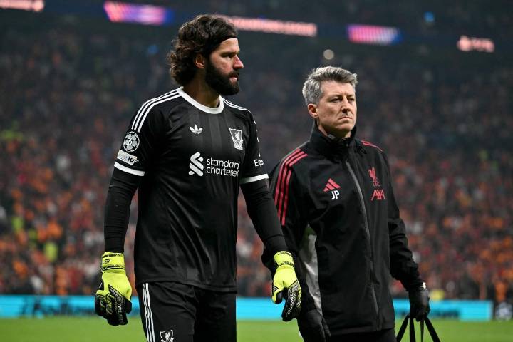 Arne Slot rules Liverpool goalkeeper Alisson out of Chelsea game