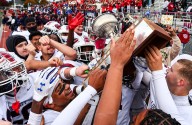 Liberty football airs it out to beat rival Freedom for first time since 2018
