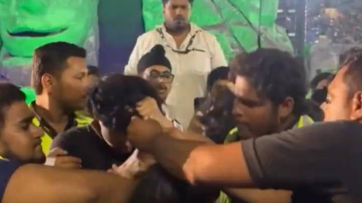 ‘Kalesh Is Compulsory’: Delhi Woman Slaps, Abuses And Pulls Man’s Hair At Travis Scott’s Concert As Bouncers Struggle To Stop Them